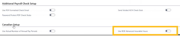 Use ROE advanced insurable hours