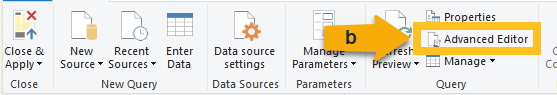 Power BI Advanced Editor