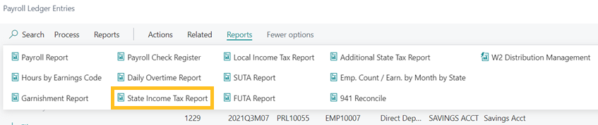 State income tax report reminder